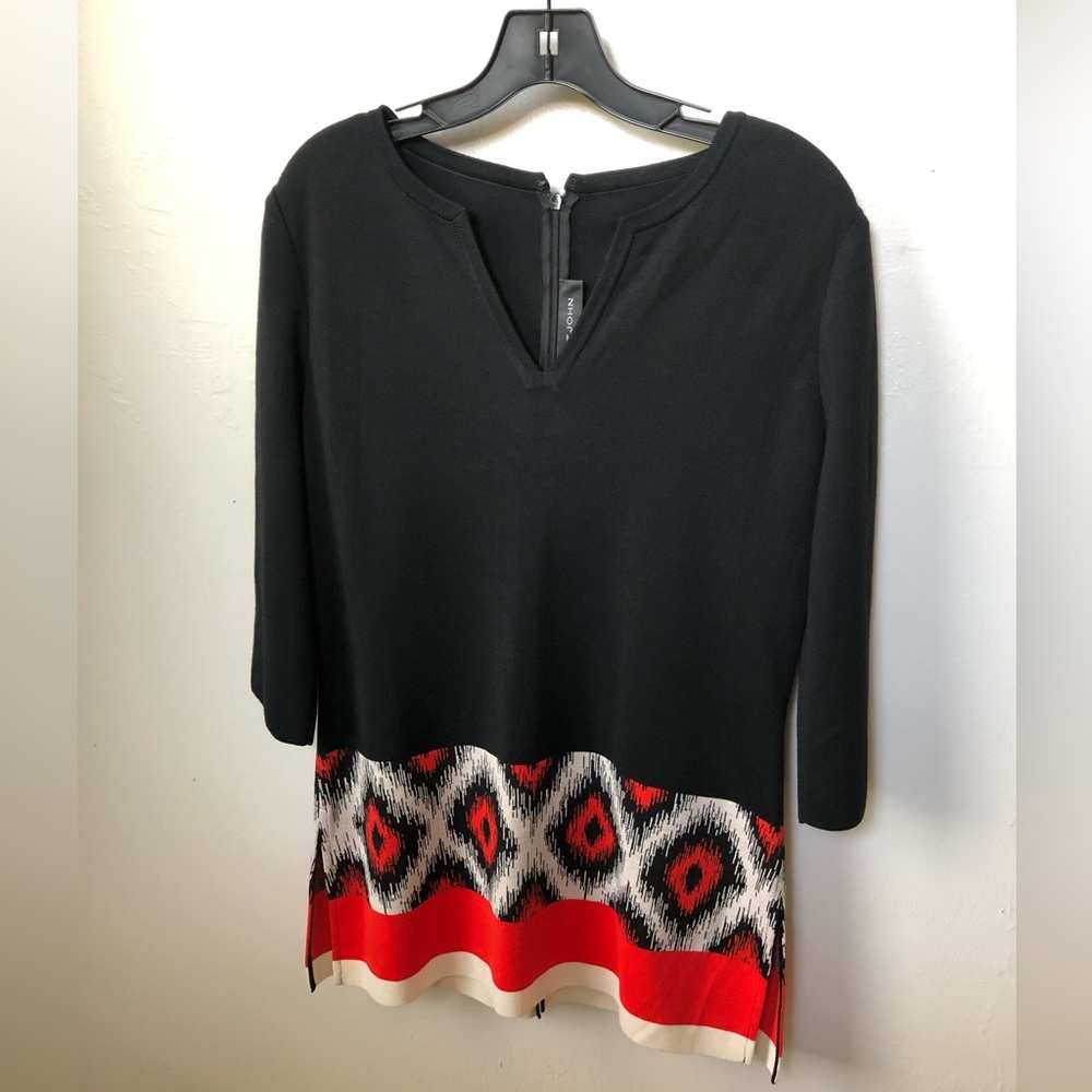 ST JOHN Milano Knit Tunic.